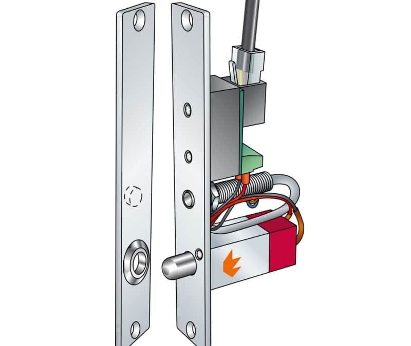 SLIM-MICROREDLOCK Electric Bolts