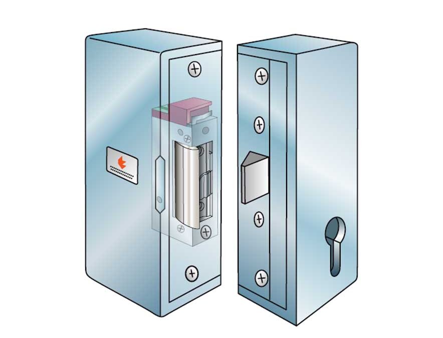 BLINDO-DOORSTRIKE Electric Strikes – surface-mounted version