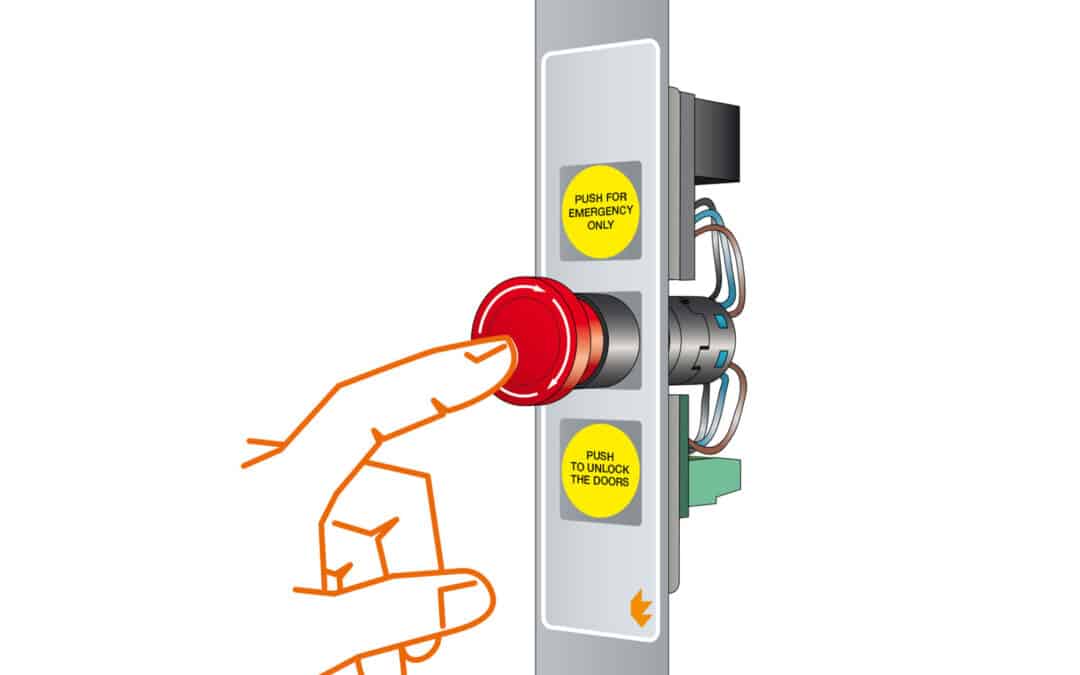SLIM-HELPYPUSH push-button panel