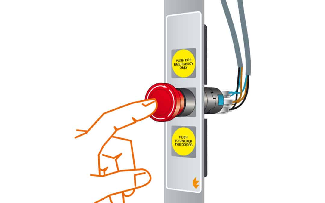 SLIM-HELPYPUSH push-button panel
