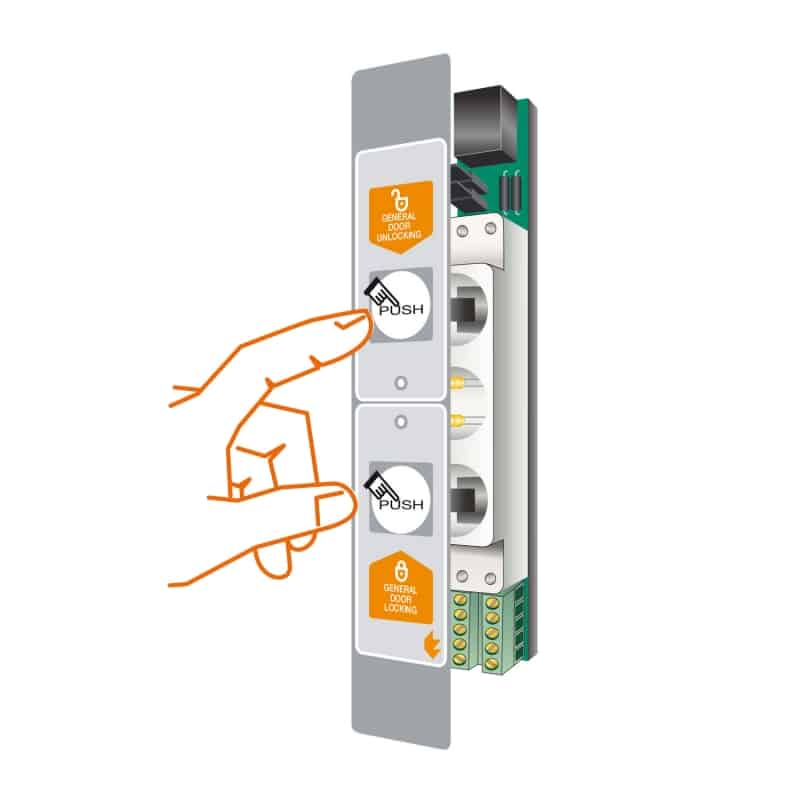 pulsantiera dualpush ckd1
